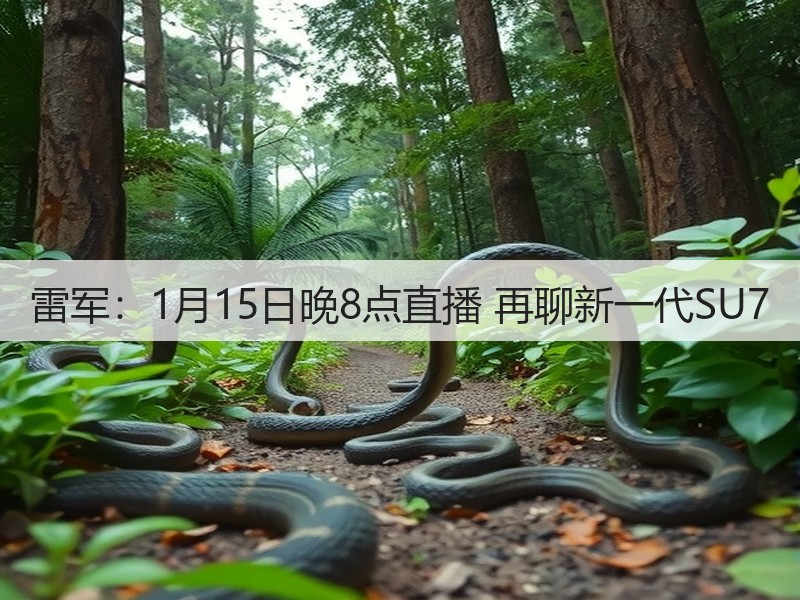 雷军：1月15日晚8点直播 再聊新一代SU7(图2)