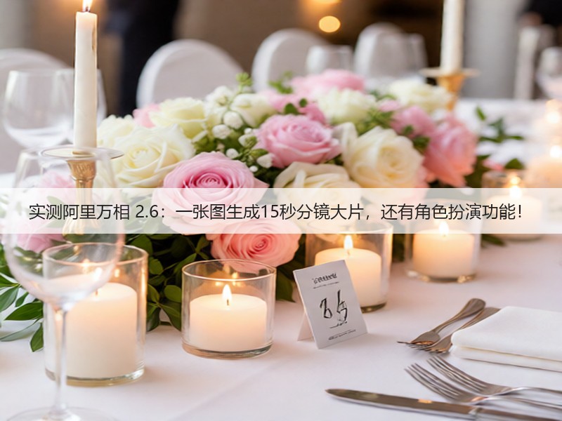 实测阿里万相 2.6：一张图生成15秒分镜大片，还有角色扮演功能！(图3)
