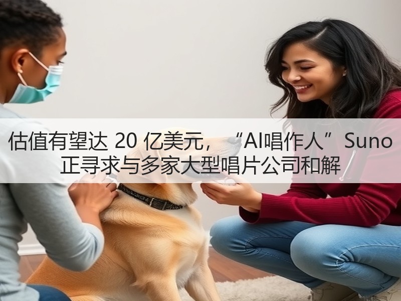估值有望达 20 亿美元,“AI唱作人”Suno 正寻求与多家大型唱片公司和解(图1) 估值有望达 20 亿美元,“AI唱作人”Suno 正寻求与多家大型唱片公司和解(图1)