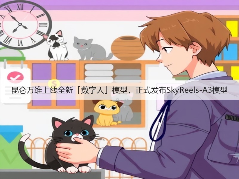 昆仑万维上线全新「数字人」模型，正式发布SkyReels-A3模型(图3)