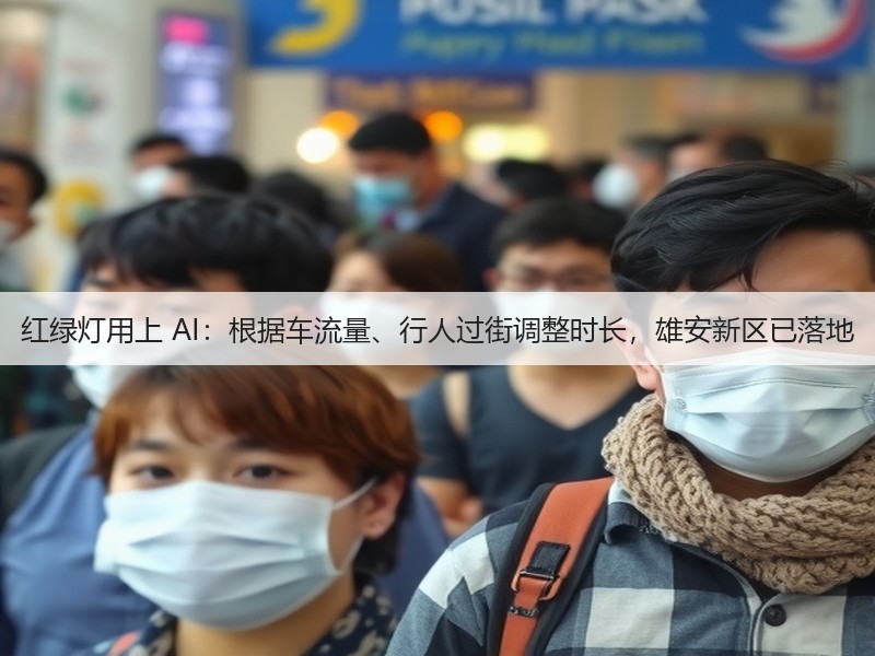 红绿灯用上 AI:根据车流量、行人过街调整时长,雄安新区已落地(图2) 红绿灯用上 AI:根据车流量、行人过街调整时长,雄安新区已落地(图2)