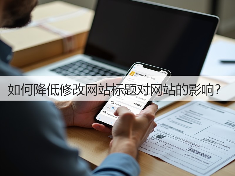 如何降低修改网站标题对网站的影响？(图2)