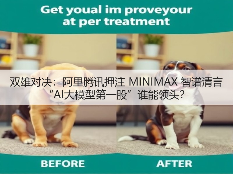 双雄对决：阿里腾讯押注 MINIMAX 智谱清言 “AI大模型第一股”谁能领头？(图2)