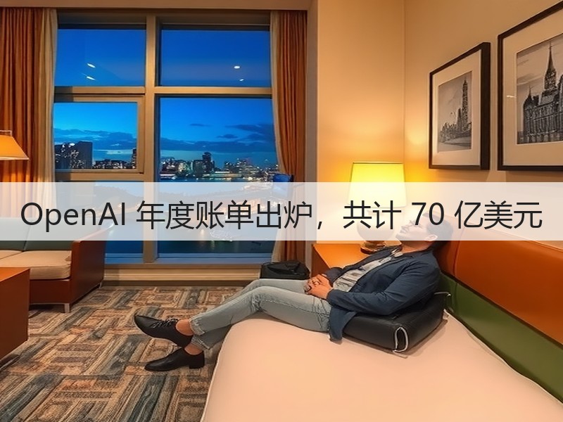 OpenAI 年度账单出炉,共计 70 亿美元(图1) OpenAI 年度账单出炉,共计 70 亿美元(图1)