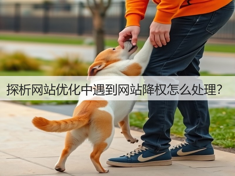 探析网站优化中遇到网站降权怎么处理？(图2)