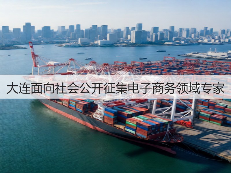 大连面向社会公开征集电子商务领域专家(图2) 大连面向社会公开征集电子商务领域专家(图2)