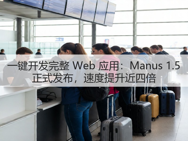 一键开发完整 Web 应用：Manus 1.5 正式发布，速度提升近四倍(图3)