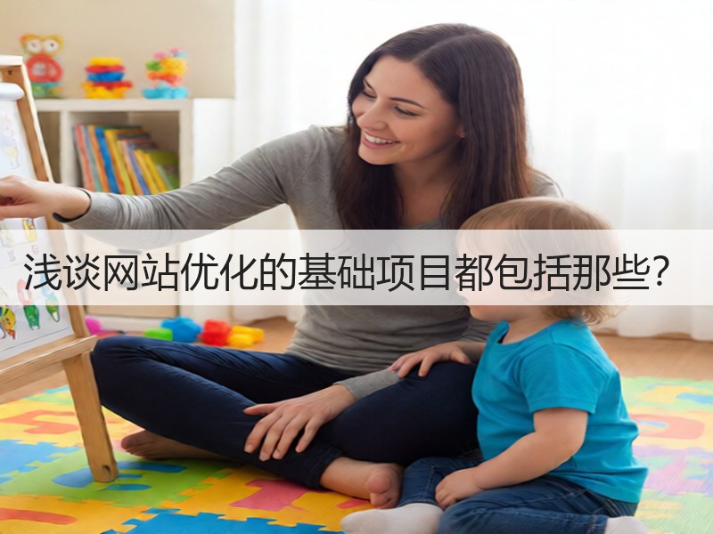 浅谈网站优化的基础项目都包括那些？(图1)