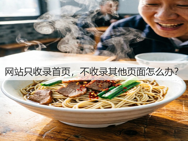 网站只收录首页，不收录其他页面怎么办？(图3)