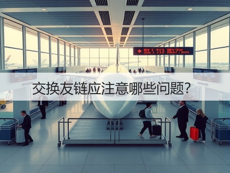 交换友链应注意哪些问题？