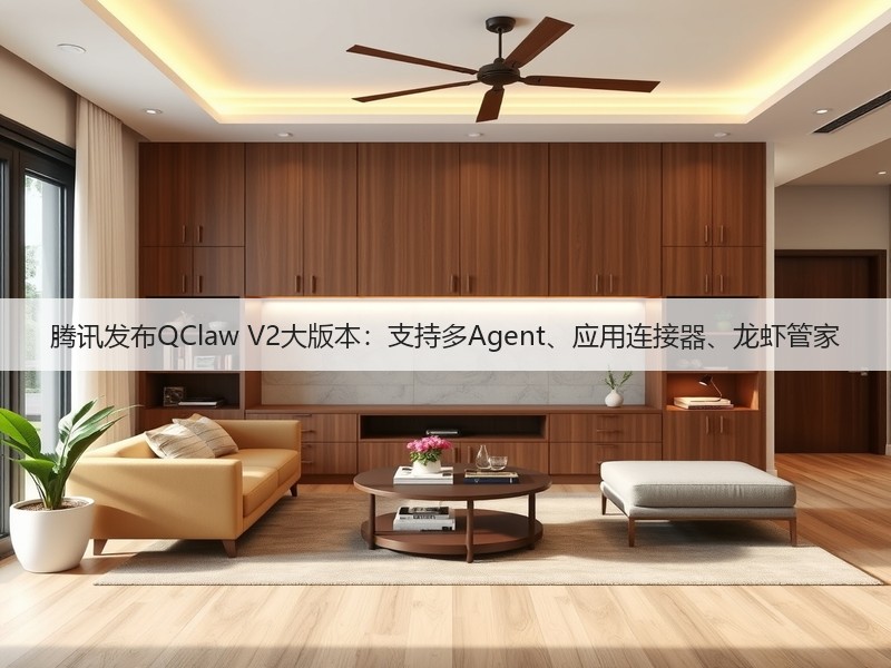 腾讯发布QClaw V2大版本：支持多Agent、应用连接器、龙虾管家(图2)
