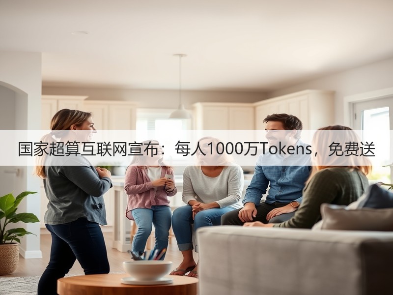 国家超算互联网宣布：每人1000万Tokens，免费送(图3)