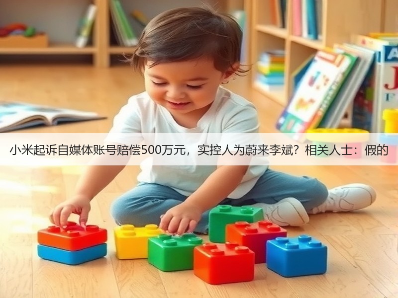 小米起诉自媒体账号赔偿500万元，实控人为蔚来李斌？相关人士：假的(图3)