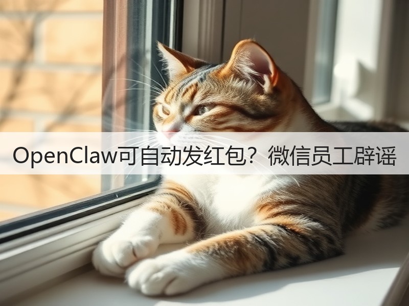 OpenClaw可自动发红包？微信员工辟谣(图3)