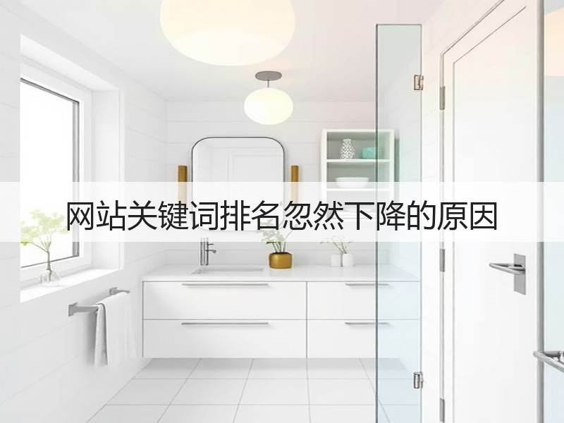 网站关键词排名忽然下降的原因(图1)