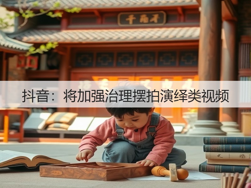 抖音:将加强治理摆拍演绎类视频(图3) 抖音:将加强治理摆拍演绎类视频(图3)