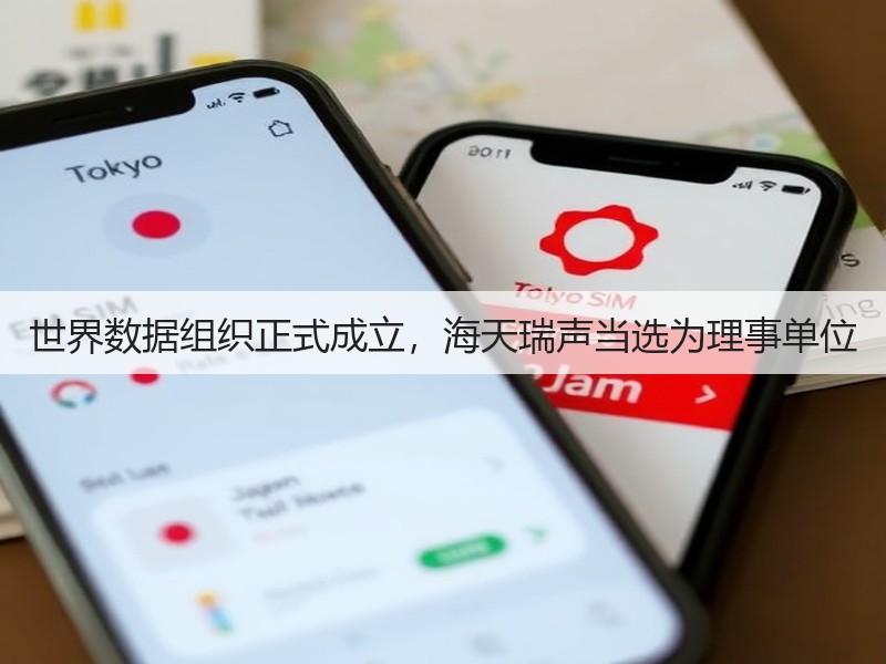 世界数据组织正式成立，海天瑞声当选为理事单位(图3)