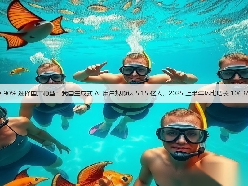 超 90% 选择国产模型:我国生成式 AI 用户规模达 5.15 亿人、2025 上半年环比增长 106.6%(图1) 超 90% 选择国产模型:我国生成式 AI 用户规模达 5.15 亿人、2025 上半年环比增长 106.6%(图1)
