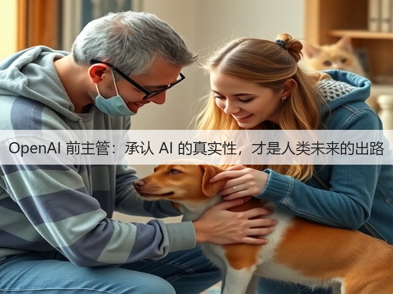 OpenAI 前主管:承认 AI 的真实性,才是人类未来的出路(图2) OpenAI 前主管:承认 AI 的真实性,才是人类未来的出路(图2)