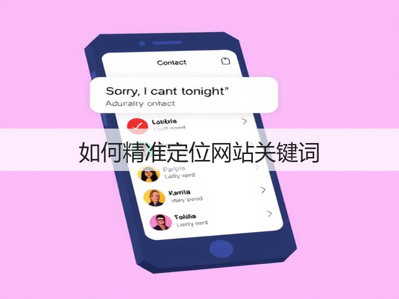 如何精准定位网站关键词(图1) 如何精准定位网站关键词(图1)