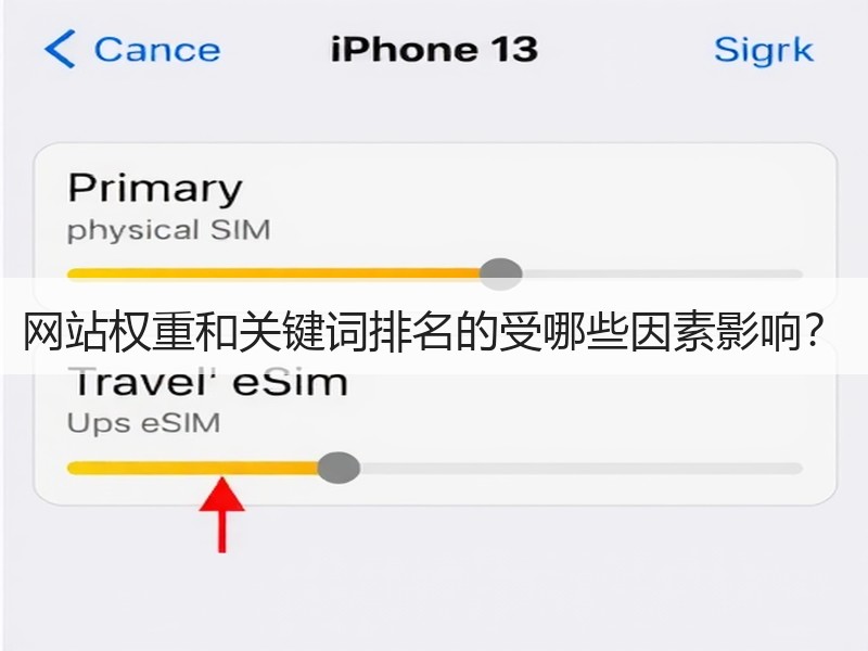 网站权重和关键词排名的受哪些因素影响？