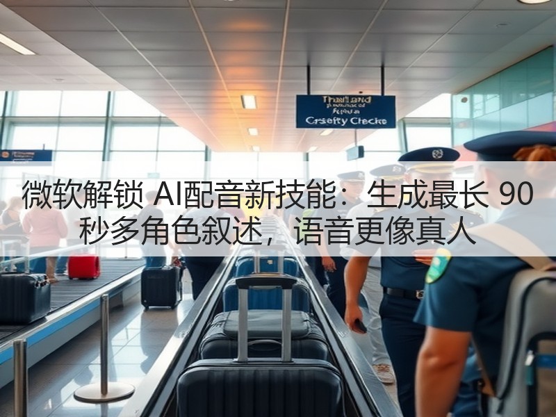 微软解锁 AI配音新技能：生成最长 90 秒多角色叙述，语音更像真人(图3)