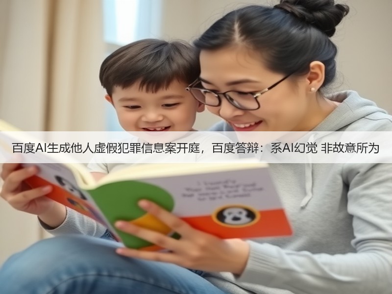 百度AI生成他人虚假犯罪信息案开庭，百度答辩：系AI幻觉 非故意所为(图3)