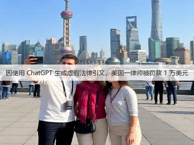 因使用 ChatGPT 生成虚假法律引文,美国一律师被罚款 1 万美元(图1) 因使用 ChatGPT 生成虚假法律引文,美国一律师被罚款 1 万美元(图1)