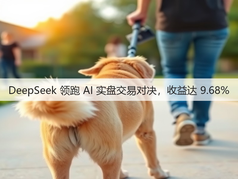 DeepSeek 领跑 AI 实盘交易对决,收益达 9.68%(图1) DeepSeek 领跑 AI 实盘交易对决,收益达 9.68%(图1)