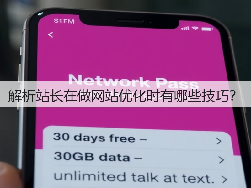 解析站长在做网站优化时有哪些技巧？(图3)