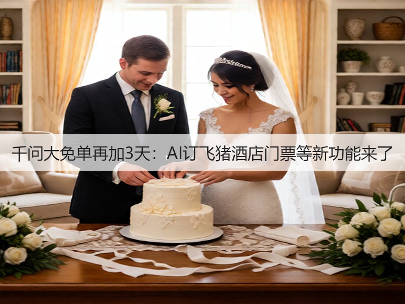 千问大免单再加3天：AI订飞猪酒店门票等新功能来了(图3)