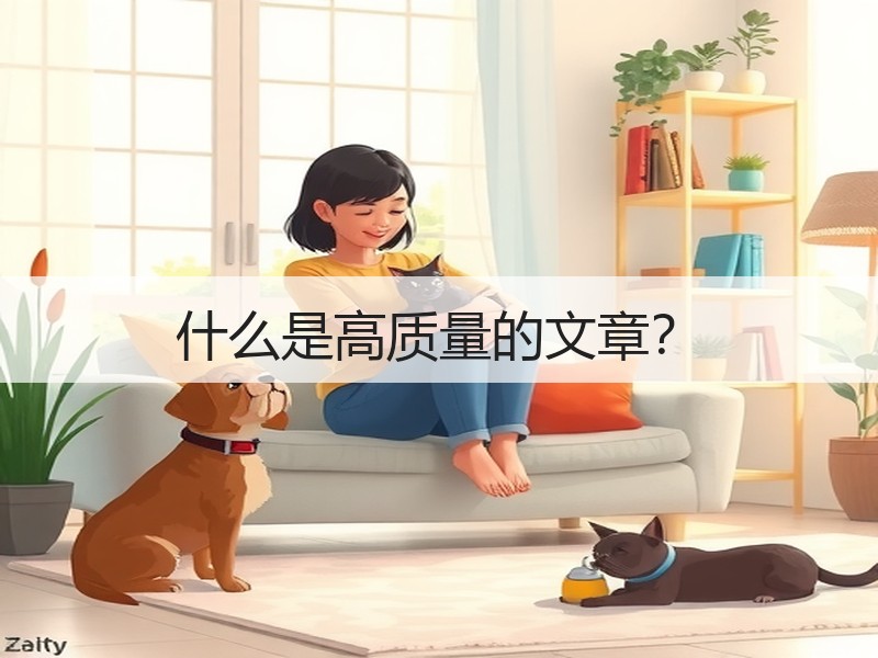 什么是高质量的文章？