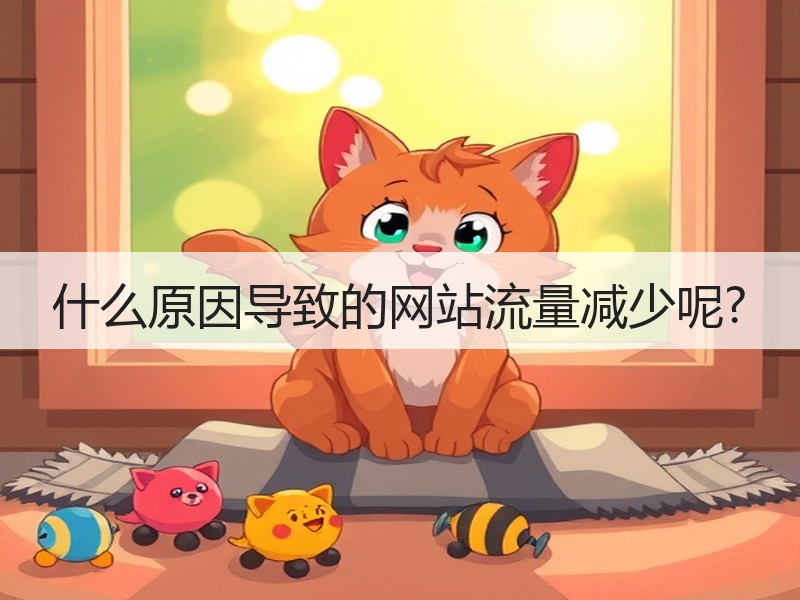 什么原因导致的网站流量减少呢?