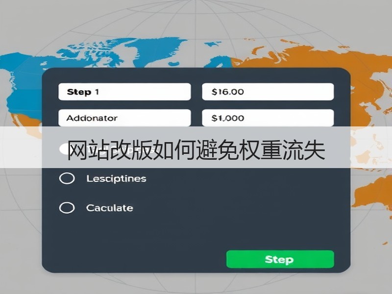 网站改版如何避免权重流失(图3) 网站改版如何避免权重流失(图3)