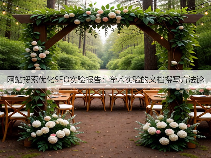 网站搜索优化SEO实验报告：学术实验的文档撰写方法论(图2)