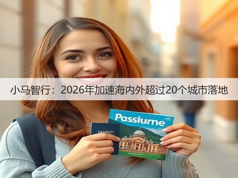 小马智行：2026年加速海内外超过20个城市落地(图2)