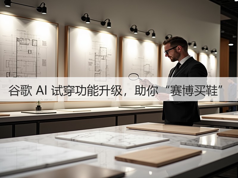 谷歌 AI 试穿功能升级，助你“赛博买鞋”(图2)