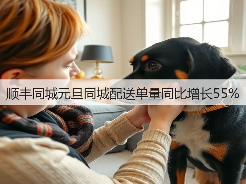 顺丰同城元旦同城配送单量同比增长55%(图2)