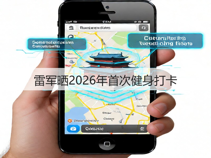 雷军晒2026年首次健身打卡(图2)