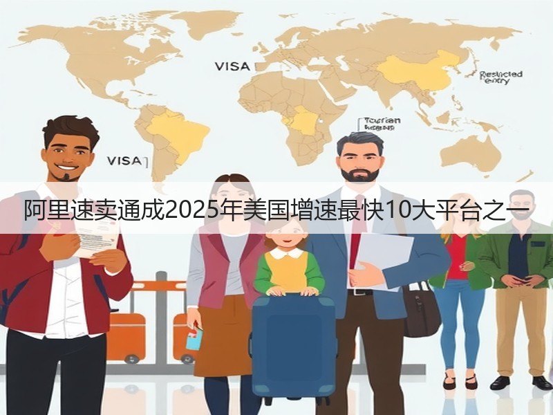 阿里速卖通成2025年美国增速最快10大平台之一(图3)