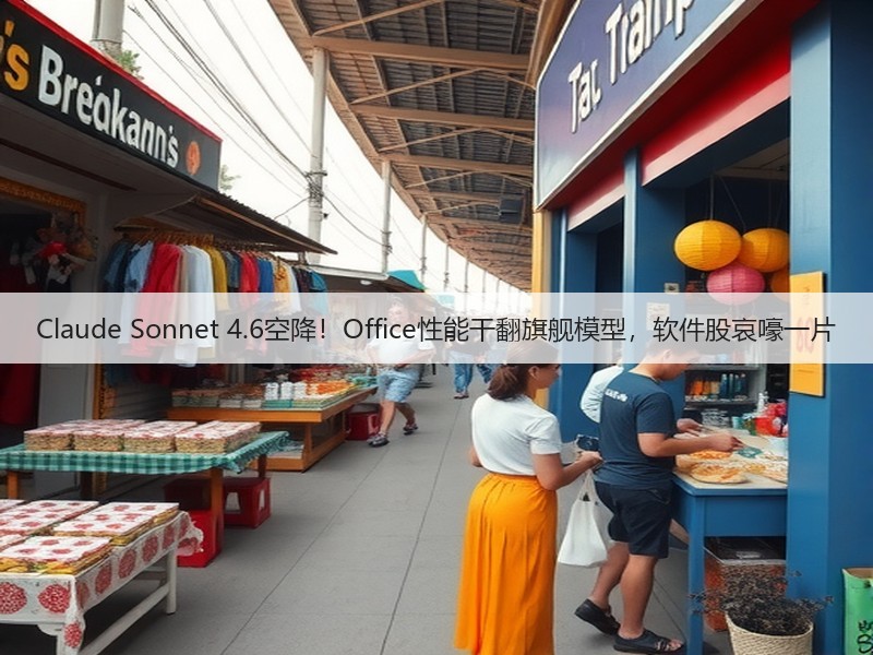 Claude Sonnet 4.6空降！Office性能干翻旗舰模型，软件股哀嚎一片(图3)