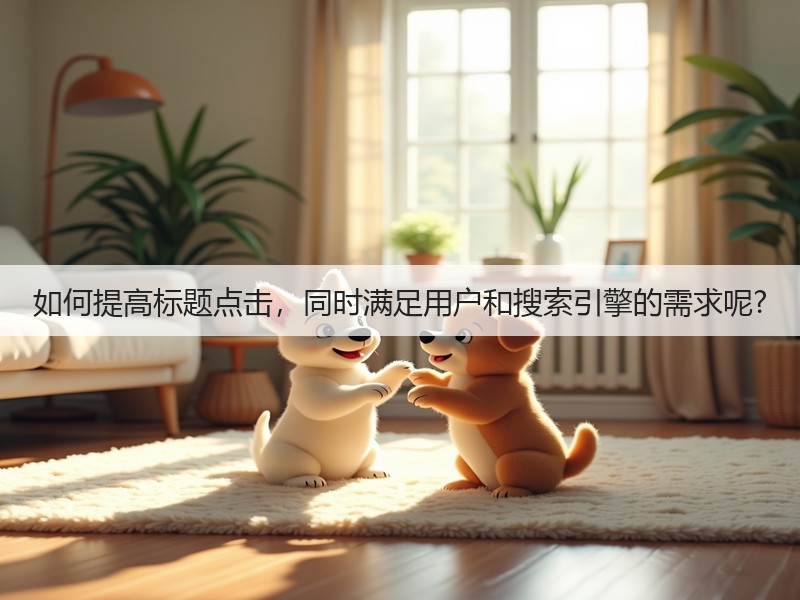 如何提高标题点击，同时满足用户和搜索引擎的需求呢?(图2)