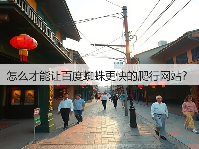 怎么才能让百度蜘蛛更快的爬行网站？(图1)