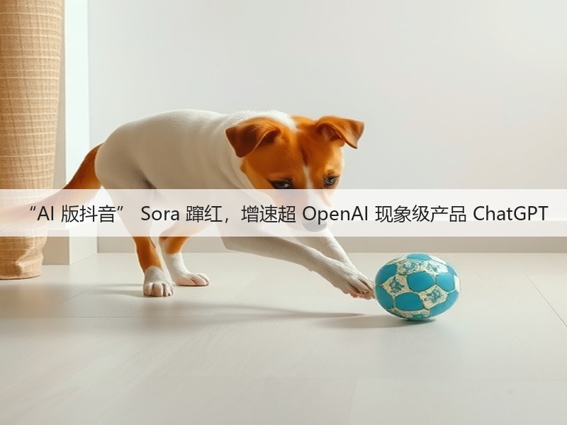 “AI 版抖音” Sora 蹿红,增速超 OpenAI 现象级产品 ChatGPT(图1) “AI 版抖音” Sora 蹿红,增速超 OpenAI 现象级产品 ChatGPT(图1)