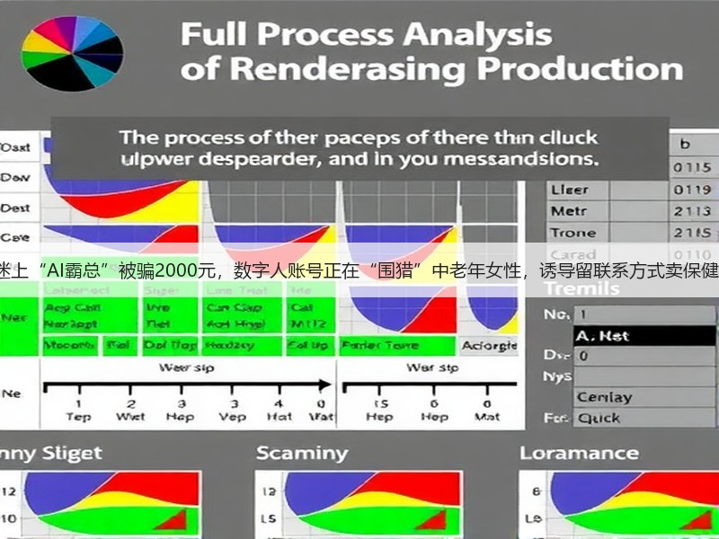 8旬奶奶迷上“AI霸总”被骗2000元，数字人账号正在“围猎”中老年女性，诱导留联系方式卖保健品和网课(图2)