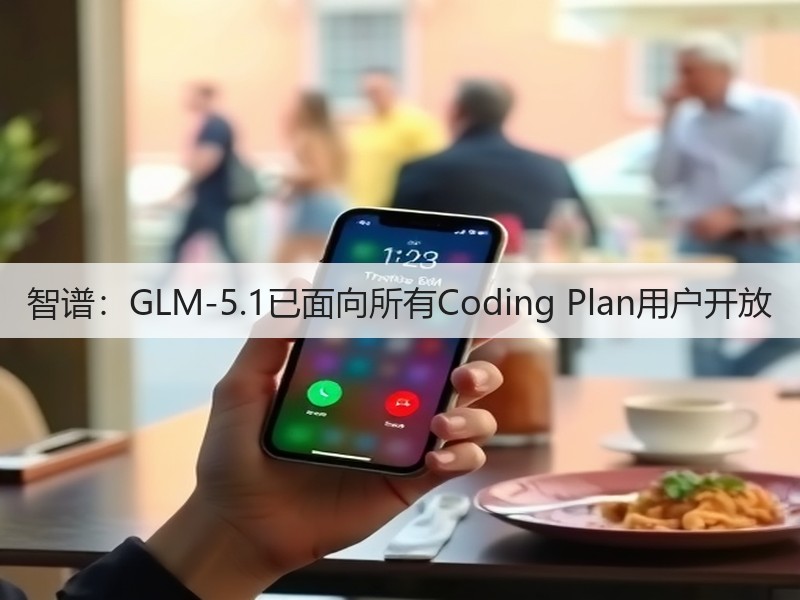 智谱：GLM-5.1已面向所有Coding Plan用户开放(图2)