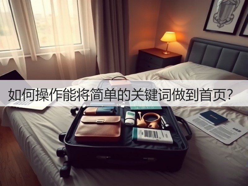 如何操作能将简单的关键词做到首页?(图3) 如何操作能将简单的关键词做到首页?(图3)
