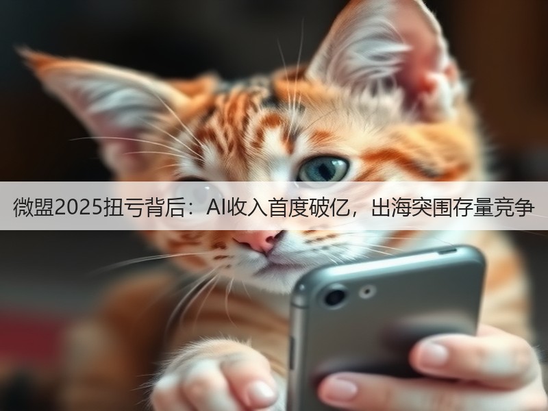 微盟2025扭亏背后:AI收入首度破亿,出海突围存量竞争(图3) 微盟2025扭亏背后:AI收入首度破亿,出海突围存量竞争(图3)