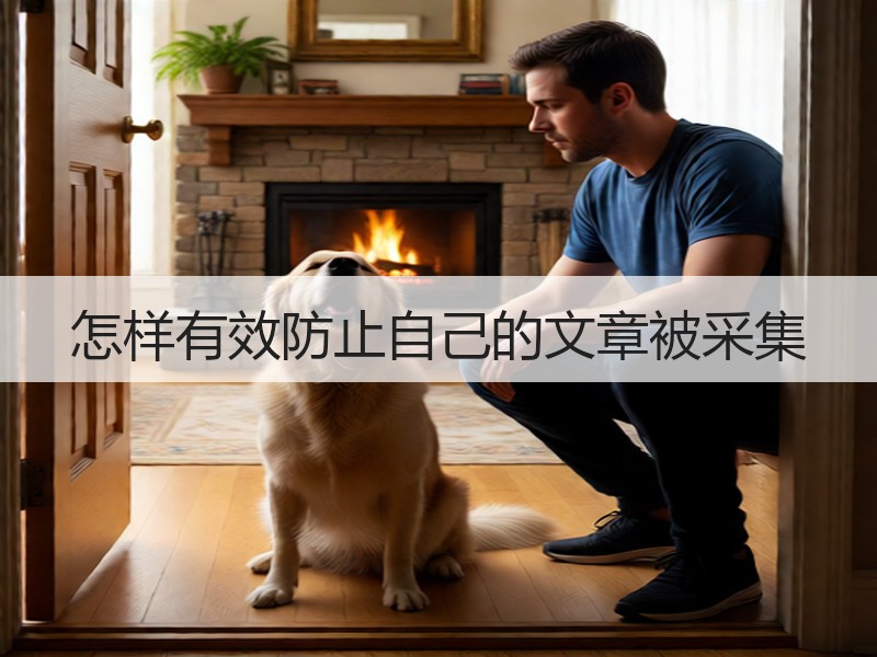 怎样有效防止自己的文章被采集