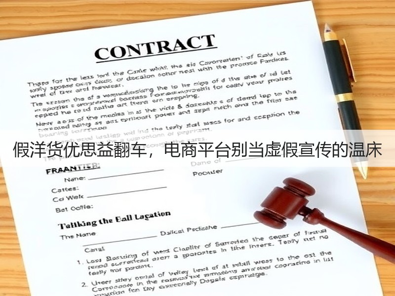假洋货优思益翻车,电商平台别当虚假宣传的温床(图2) 假洋货优思益翻车,电商平台别当虚假宣传的温床(图2)